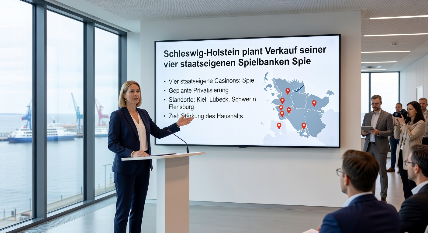 Innenansicht einer Spielbank mit Roulette-Tischen und Spielern, illustrierend die Attraktivität der Schleswig-Holstein-Spielbanken vor der Privatisierung