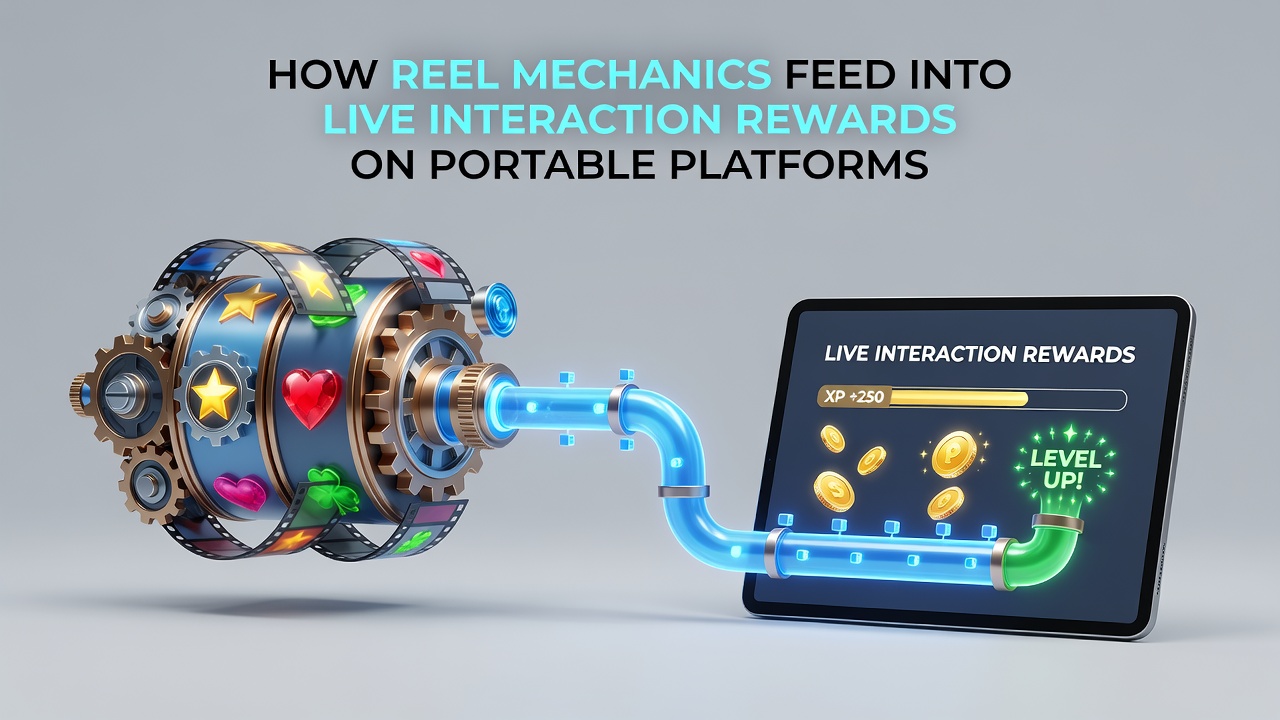 Darstellung von Reel-Mechaniken in mobilen Slot-Spielen und deren Verbindung zu Live-Belohnungen