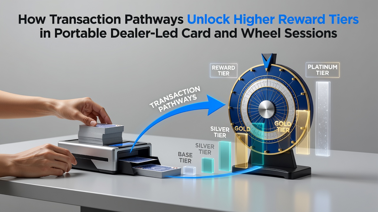 Mobile Transaktionswege und Belohnungsstufen in Live-Dealer-Sessions für Karten- und Wheel-Spiele